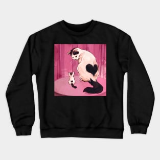 Copy and Paste Kitties Crewneck Sweatshirt